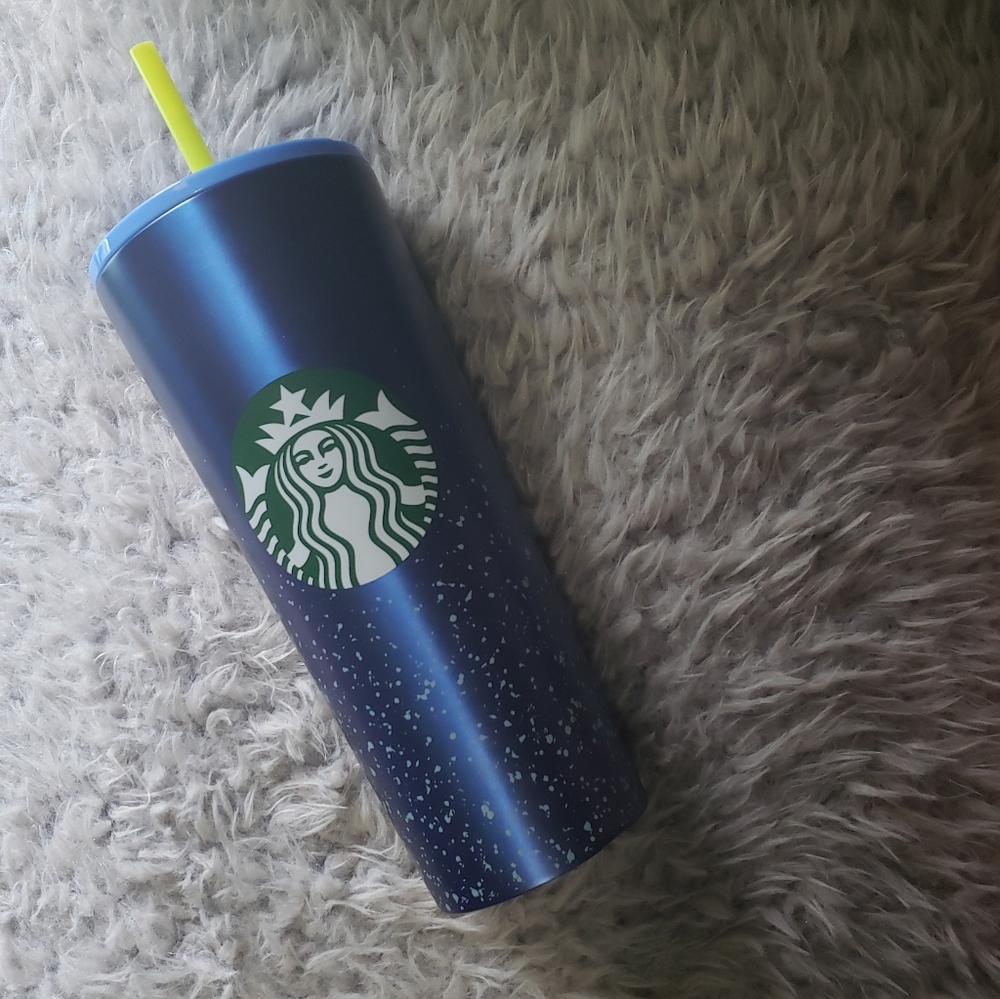 Starbucks Cobalt Blue Dory Stainless Steel Tumbler